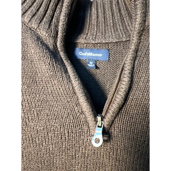 Croft & Barrow Sweater Brown Pullover - Picture 4 of 4